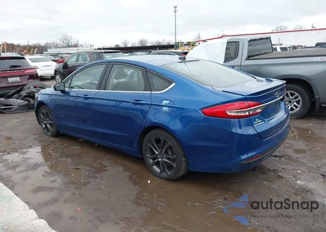 2018 Ford Fusion Se from USA, damaged, VIN 3FA6P0H7XJR114196